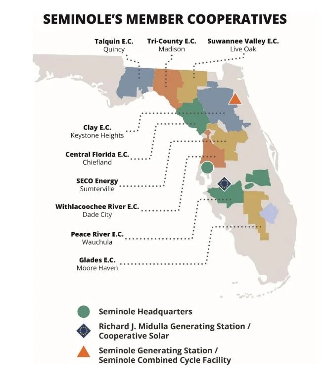 Source of Power Withlacoochee River Electric Cooperative